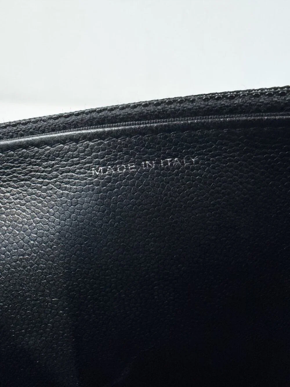 Chanel So Black Boy Wallet On Chain